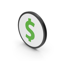 Green Icon Dollar PNG & PSD Images