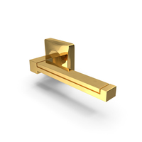 Door Handle Gold Wood PNG & PSD Images