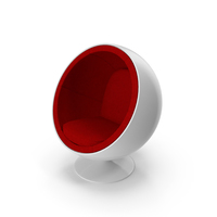 Eero Aarnio chair PNG & PSD Images