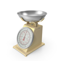Kitchen Scale Yellow PNG & PSD Images