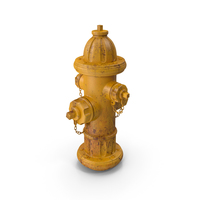 Fire Hydrant (yellow) PNG & PSD Images