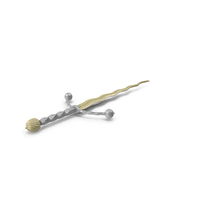 Flame-Bladed Dagger PNG & PSD Images