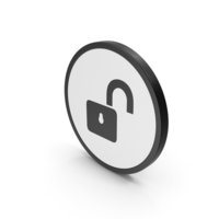 Icon Unlocked Padlock PNG & PSD Images