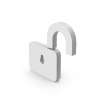 Symbol Unlocked Padlock PNG & PSD Images