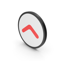 Icon Arrow Red PNG & PSD Images