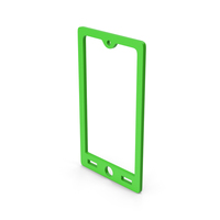 Symbol Smart Phone Green PNG & PSD Images