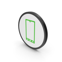 Icon Smart Phone Green PNG & PSD Images
