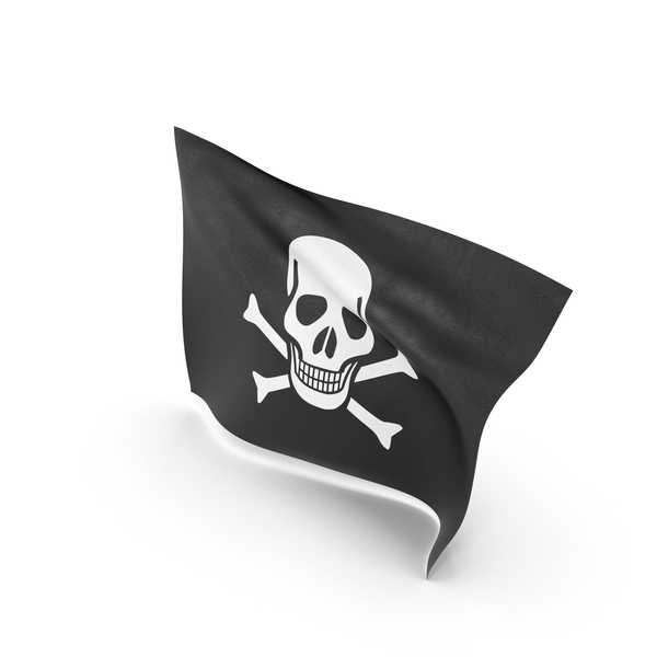 Flag of Jolly Roger (Pirate Flag) PNG & PSD Images