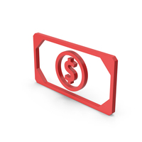 Symbol Banknote Red PNG & PSD Images