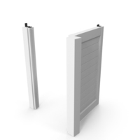 Garden Door White PNG & PSD Images