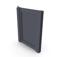 Garden Door Gray PNG & PSD Images