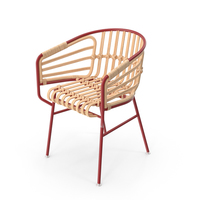 Casamania Raphia Rattan Chair PNG & PSD Images
