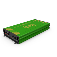 Car Amplifier Green PNG & PSD Images