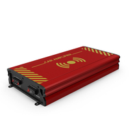 Car Amplifier Red PNG & PSD Images
