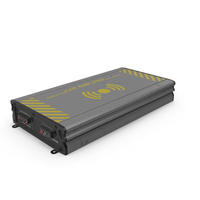 Car Amplifier Grey Used PNG & PSD Images