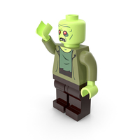 Lego Zombie Pose PNG & PSD Images