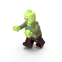 Lego Zombie Running PNG & PSD Images