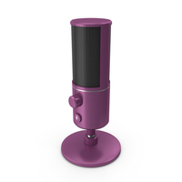 Streaming Microphone Pink PNG & PSD Images