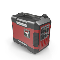 Portable Generator Red PNG & PSD Images