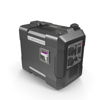 Portable Generator Black PNG & PSD Images