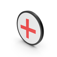 Red Icon Plus PNG & PSD Images