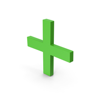 Symbol Plus Green PNG & PSD Images