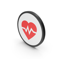 Icon Heart Medicine Red PNG & PSD Images
