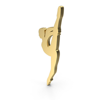 Gymnast Exercise Women Logo Symbol PNG & PSD Images