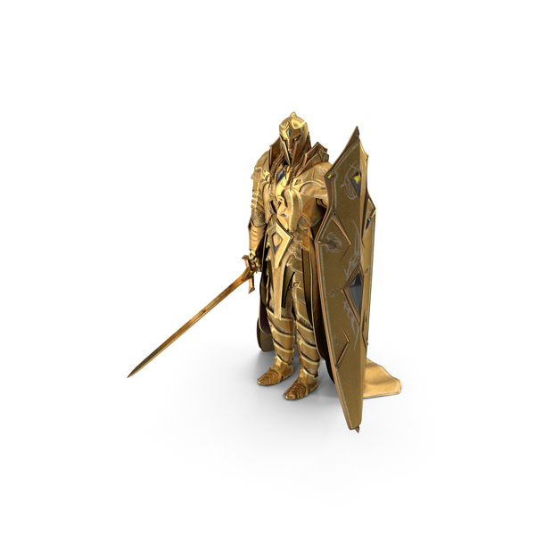 Golden Knight PNG & PSD Images