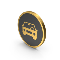 Gold Icon Car PNG & PSD Images