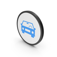 Blue Icon Car PNG & PSD Images