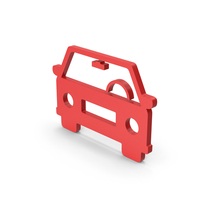 Symbol Car Red PNG & PSD Images