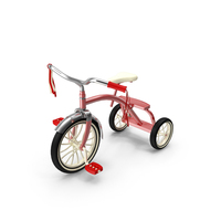 玩具三轮车PNG和PSD图像
