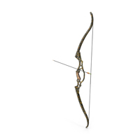Recurve Bow and Arrow PNG & PSD Images
