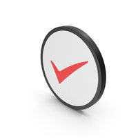 Icon Checkmark Red PNG & PSD Images