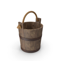 Wooden Bucket PNG & PSD Images