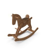 Wooden Rocking Horse PNG & PSD Images