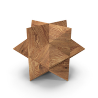 Wooden Star Puzzle Toy PNG & PSD Images