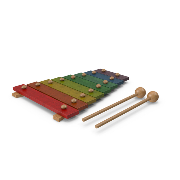 Wooden Xylophone Toy PNG & PSD Images