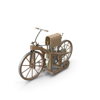 Daimler Old Motorcycle PNG & PSD Images