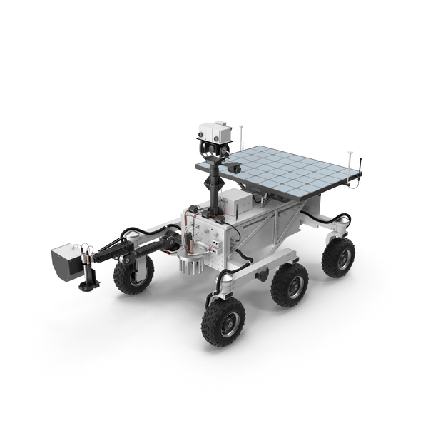 Mars Exploration Science Rover PNG & PSD Images