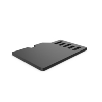 Black Symbol SD Card PNG & PSD Images