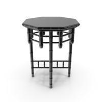Side Table Octagonal PNG & PSD Images