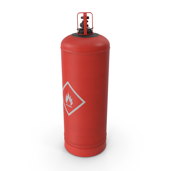 Red Propane Cylinder PNG & PSD Images