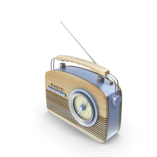 Fifties Radio PNG & PSD Images