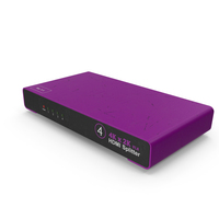 HDMI Splitter Pink Used PNG & PSD Images