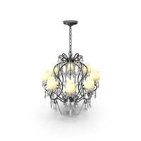 Adrianna Small Chandelier PNG & PSD Images