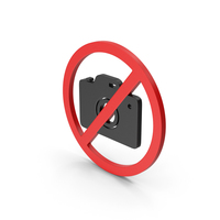 Symbol No Photography Red PNG & PSD Images