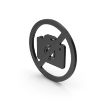 Symbol No Image Black PNG & PSD Images