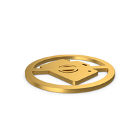 Gold Symbol No Photography PNG & PSD Images